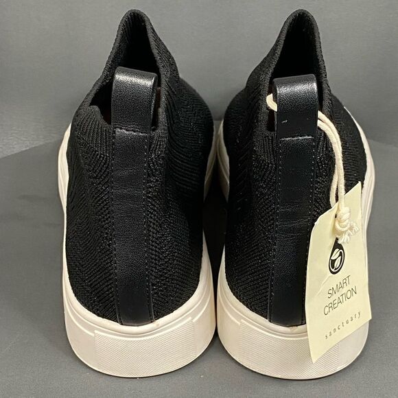 SANCTUARY Dare Black High Top Sneakers Shoes women size 9.5 (new without box) - Picture 5 of 10